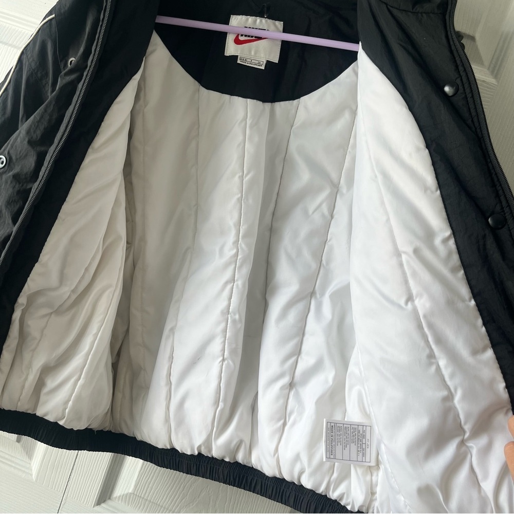 Vintage 90’s NIKE Big Swoosh Jacket - Excellent Conditions - Size Small - Picture 6 of 7